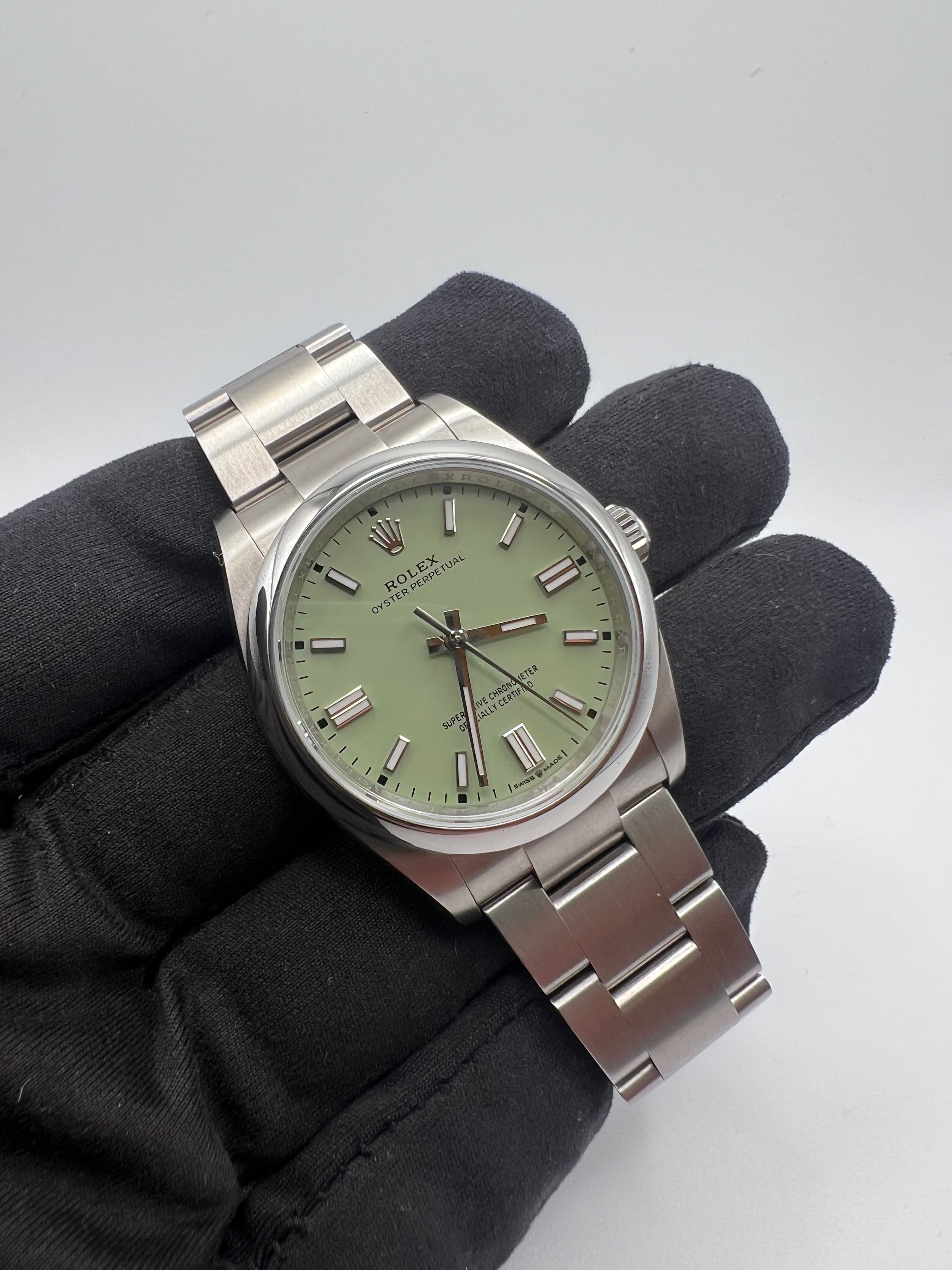 Rolex OP36 "Pistachio"